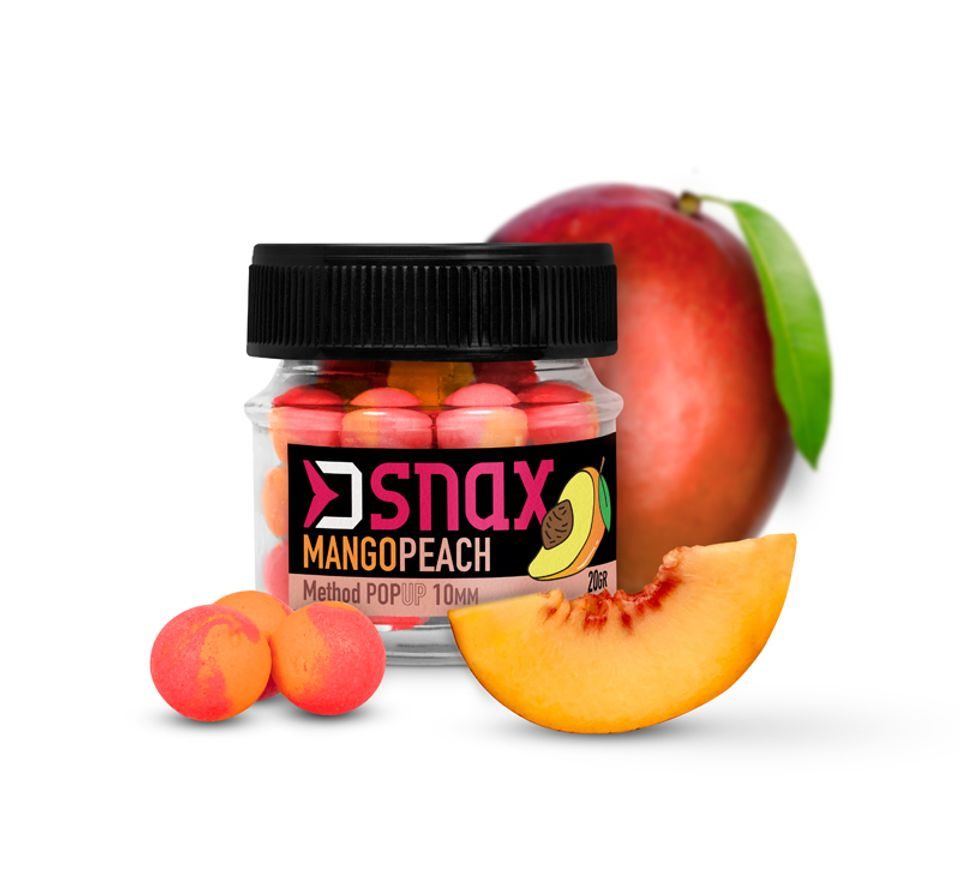 Delphin Plovoucí nástraha D Snax Pop Mango-Broskev 20g