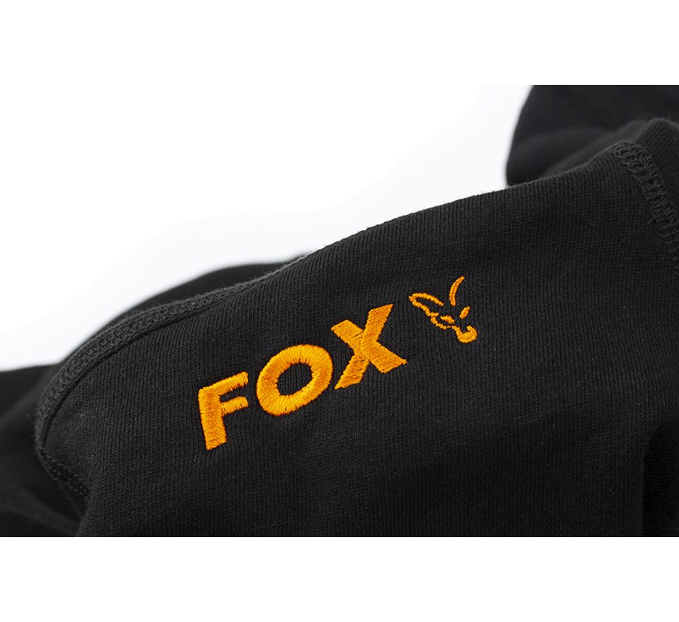 Fox Mikina Collection Black & Orange Hoodie