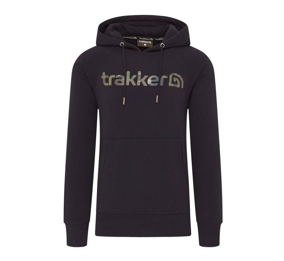 Trakker Mikina CR Logo Hoody Black Camo