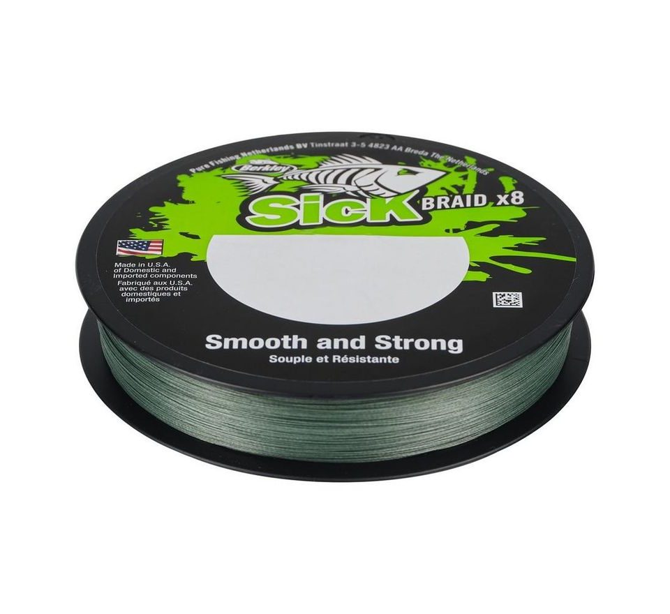 Berkley Šňůra Sick Braid Moss Green 150m