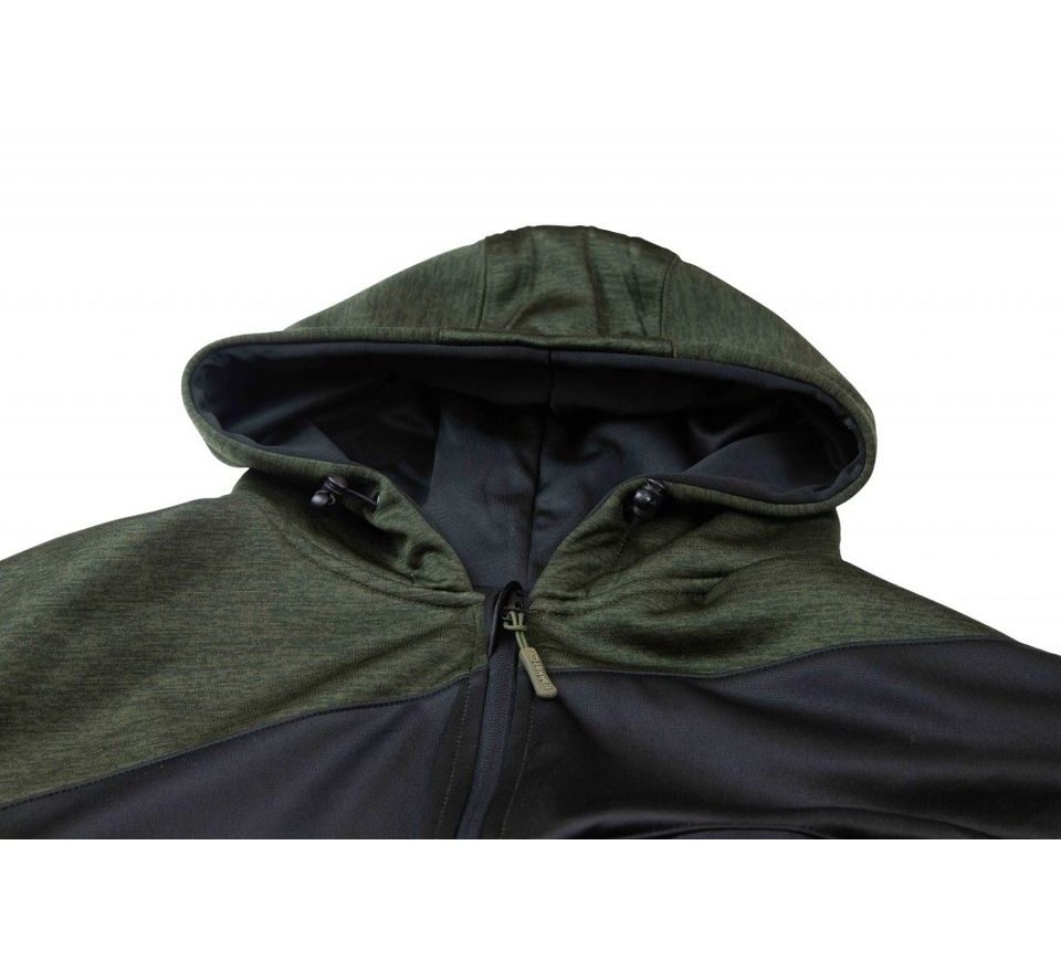 Trakker Mikina Marl Fleece Back Hoody