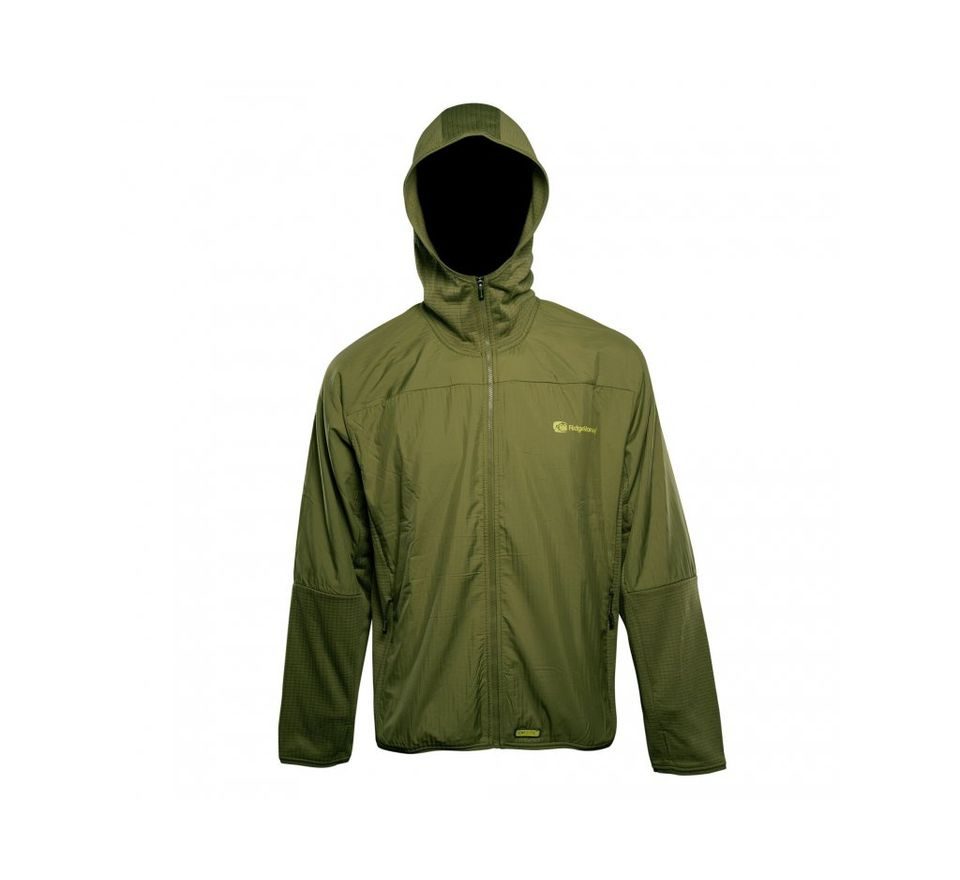 RidgeMonkey Bunda APEarel Dropback Lightweight Zip Jacket Green