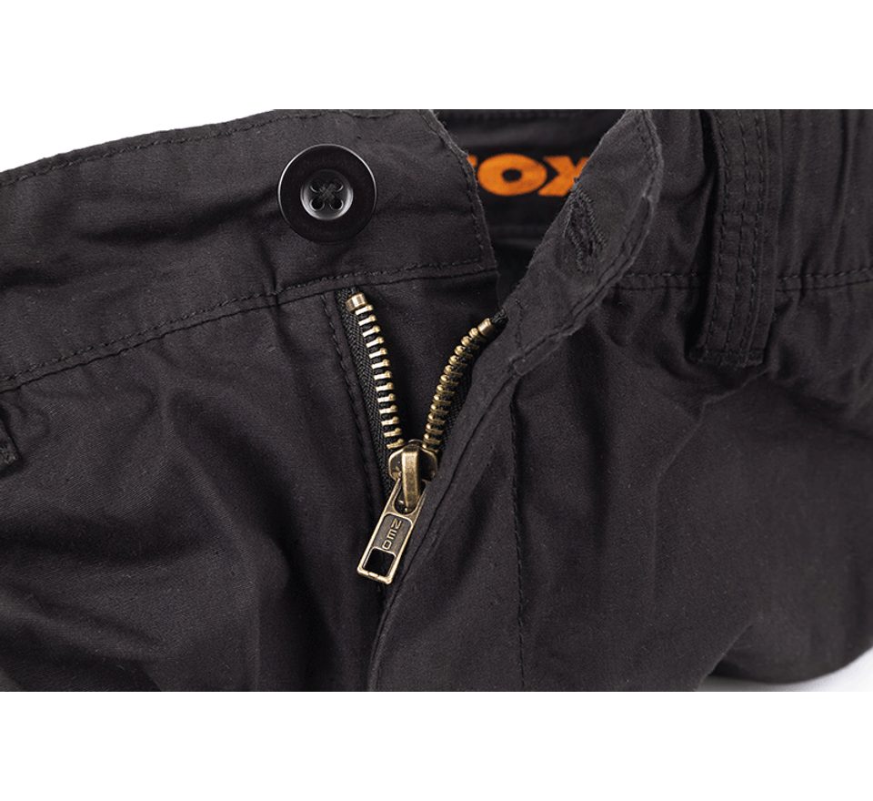 Fox Kalhoty Collection Black & Orange Combat Trousers