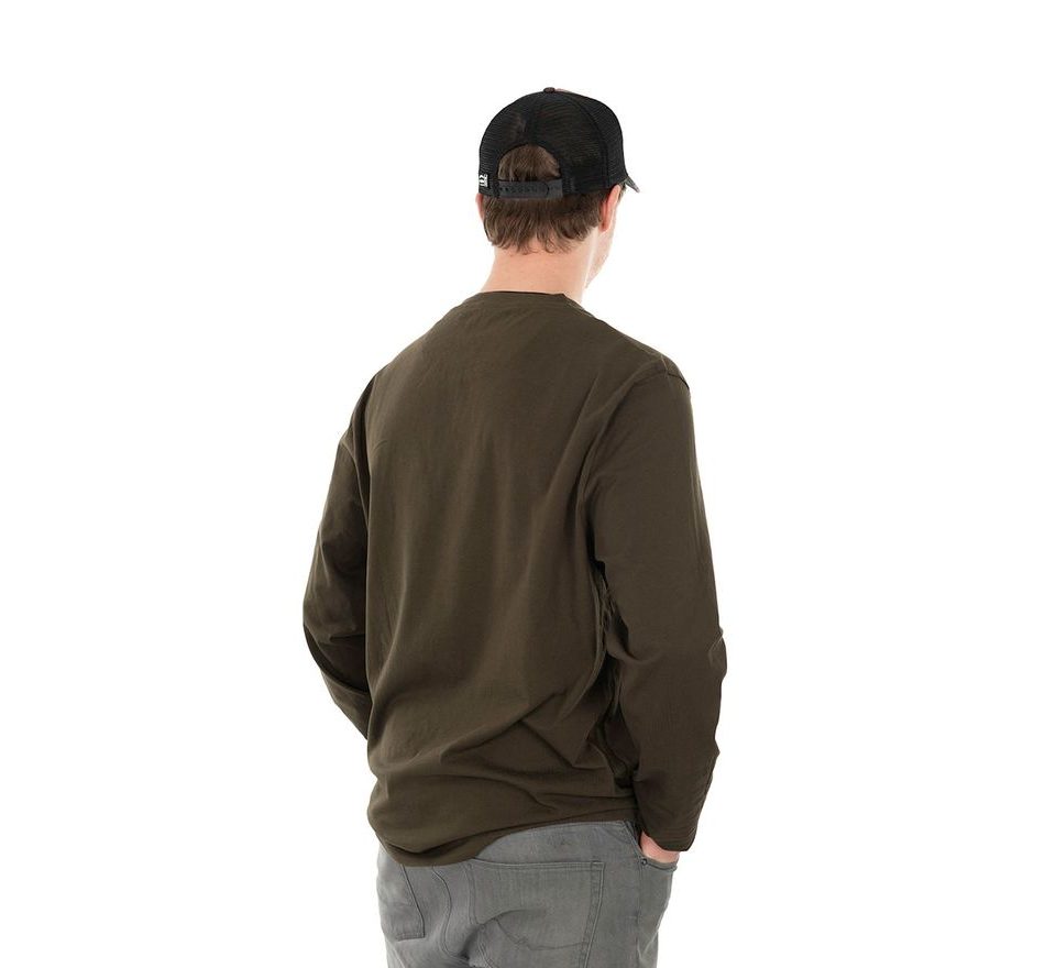 Fox Triko Long Sleeve Khaki/Camo T-Shirt