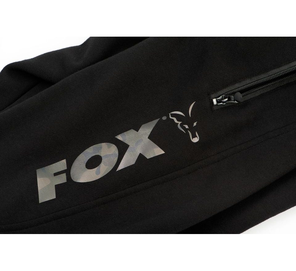 Fox Tepláky Black/Camo Print Joggers