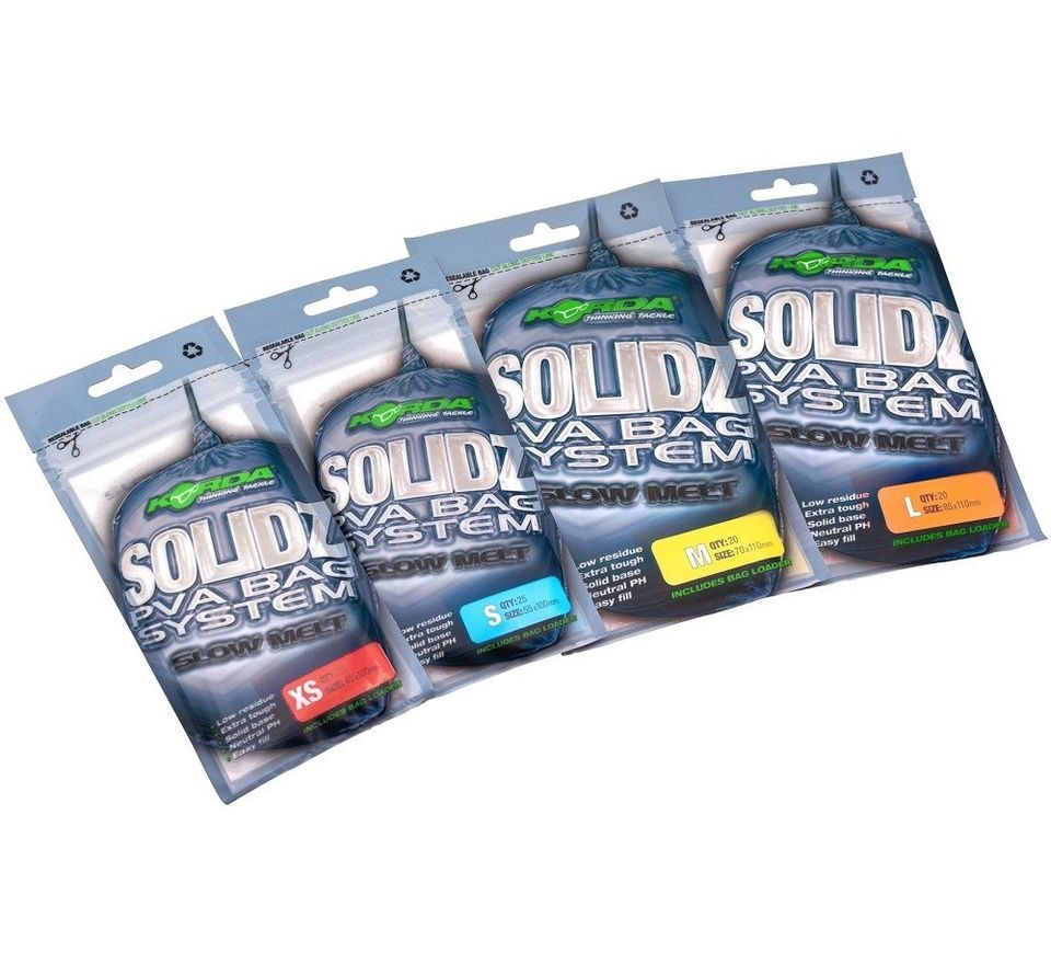 Korda PVA Sáčky Solidz Slow Melt PVA Bags