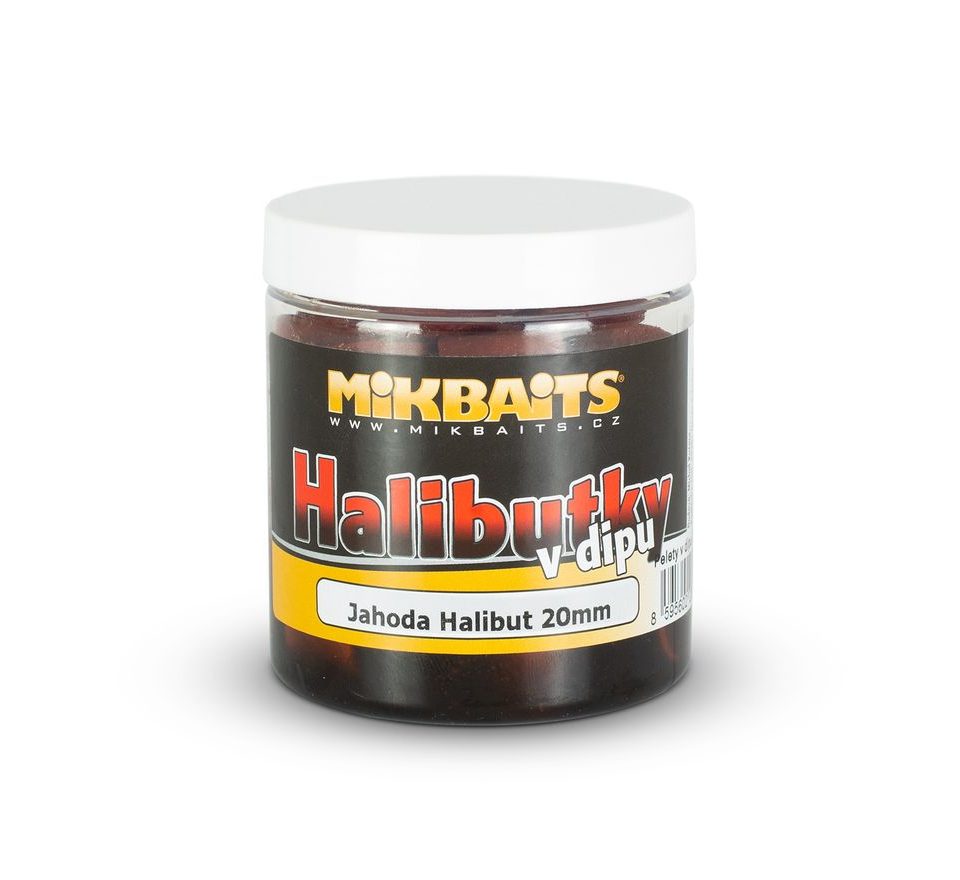 Mikbaits Halibutky v dipu 250ml