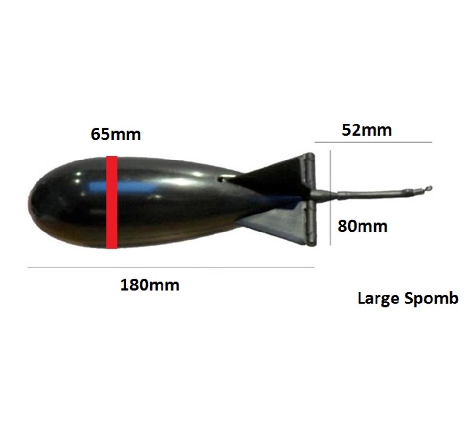 Spomb Zakrmovací raketa - bílá