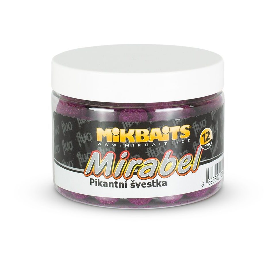 Mikbaits Boilie Mirabel Fluo 12mm 150ml