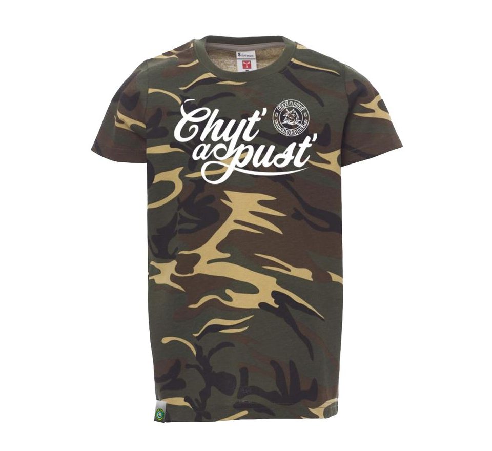 Chyť a pusť Dětské tričko Style camo