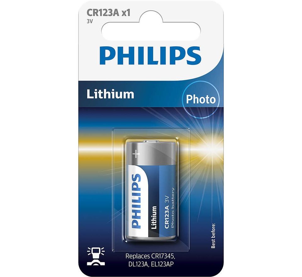 Philips Baterie CR123A 1ks