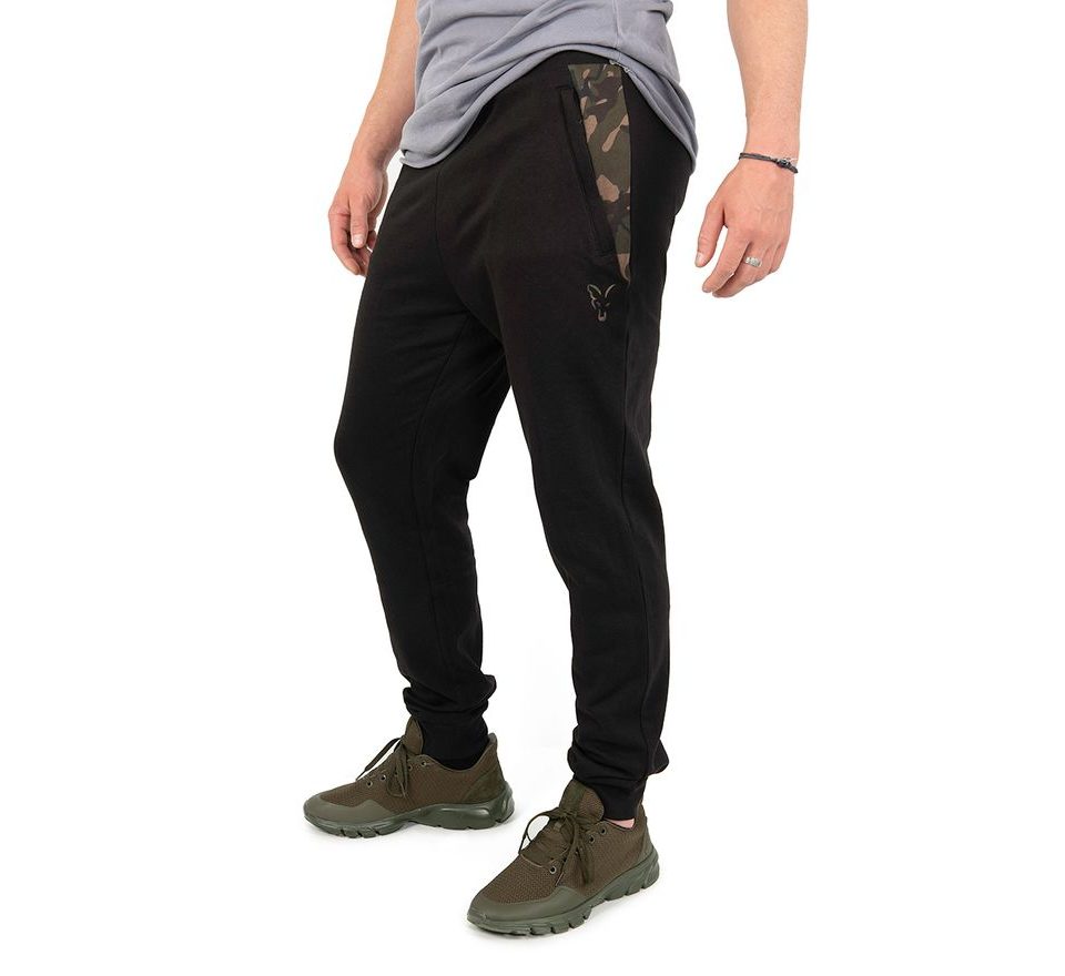 Fox Tepláky LW Black/Camo Print Jogger