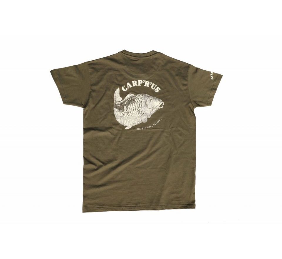 Carp ´R´ Us Tričko Mouthsnagger army zelená
