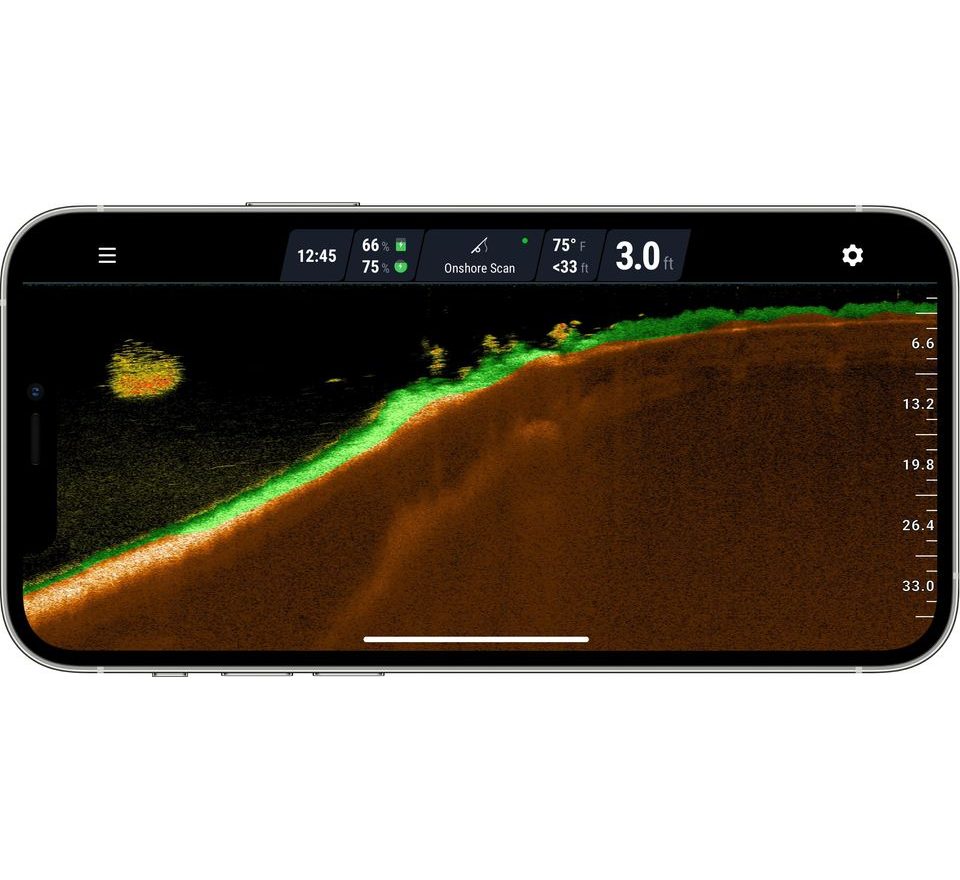 Deeper Nahazovací sonar Wifi s GPS Fishfinder Pro+ 2