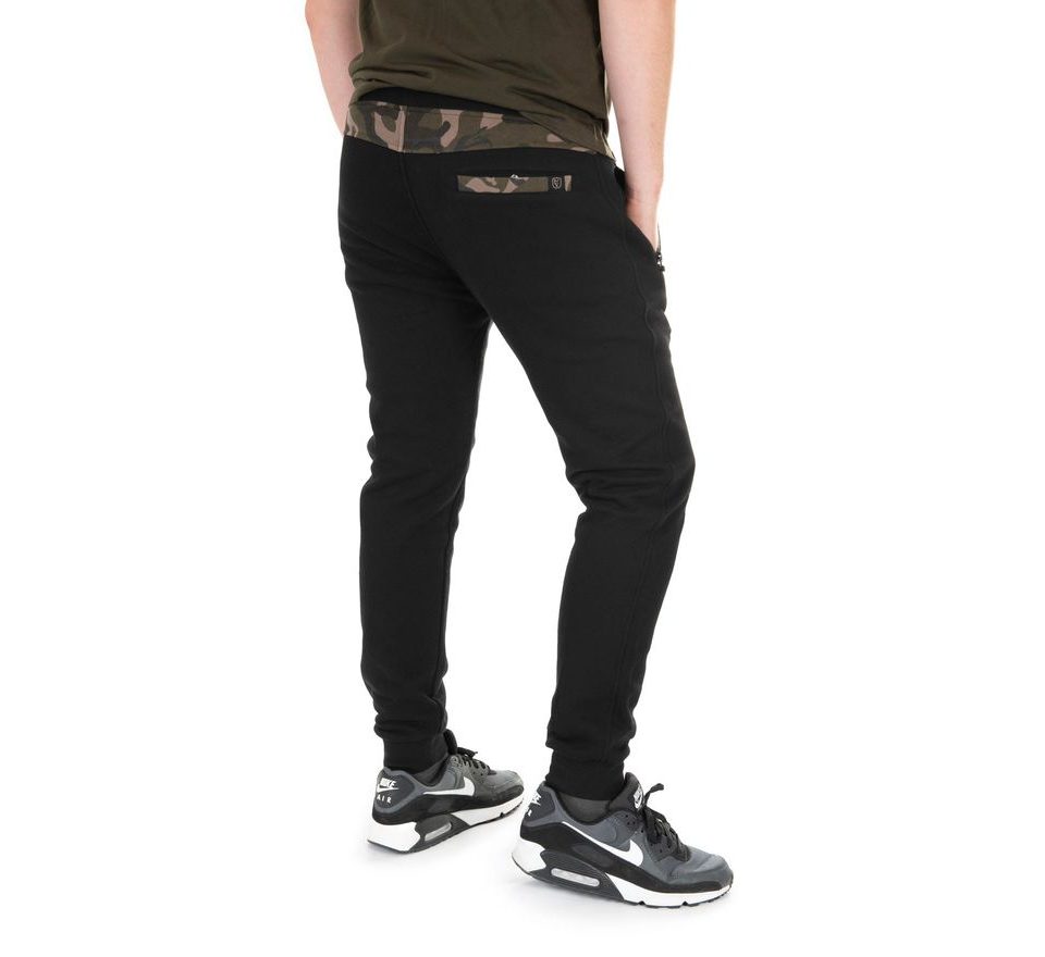 Fox Tepláky Black/Camo Print Joggers