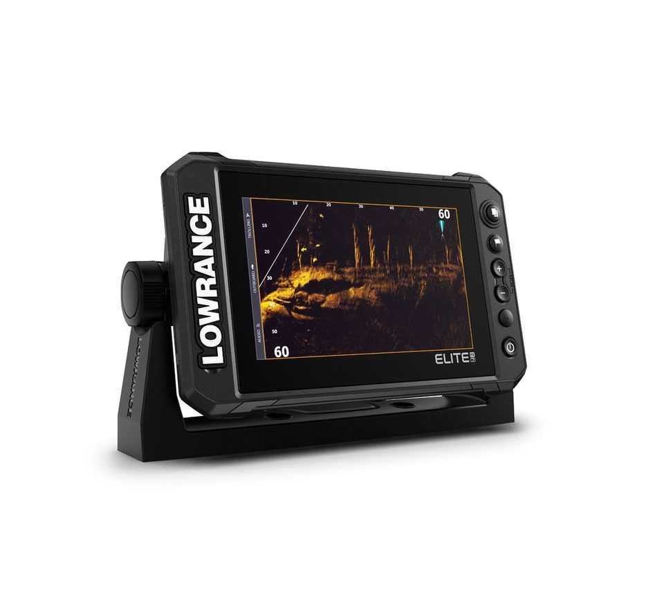 Lowrance Echolot Elite FS 7 se sondou Activeimaging 3v1 + baterie + nabíječka ZDARMA