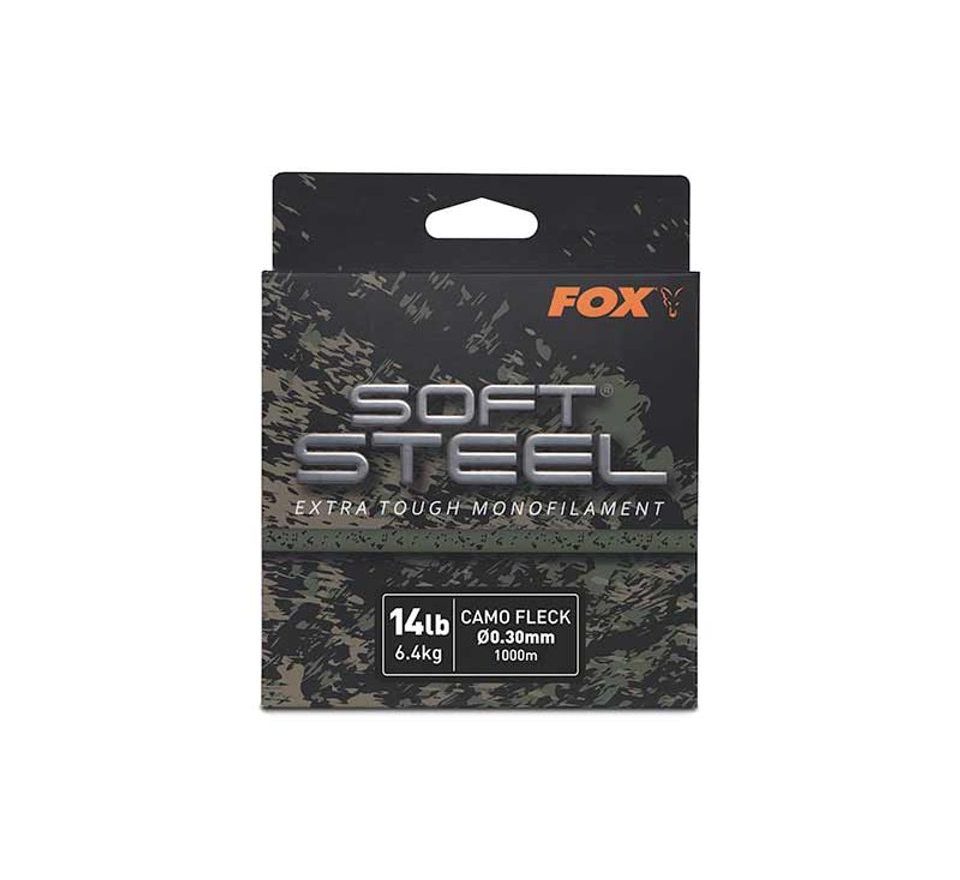 Fox Vlasec Soft Steel Fleck Camo Mono 1000m