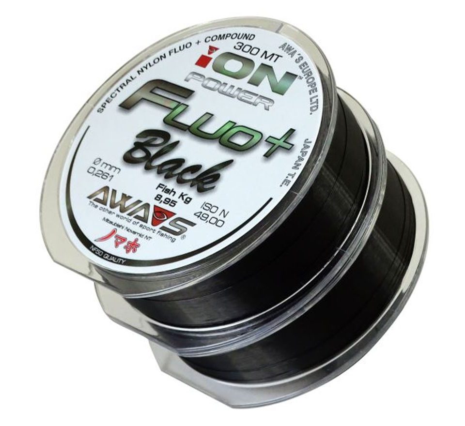 Awa-S Vlasec Ion Power Fluo+ Black 2x300m