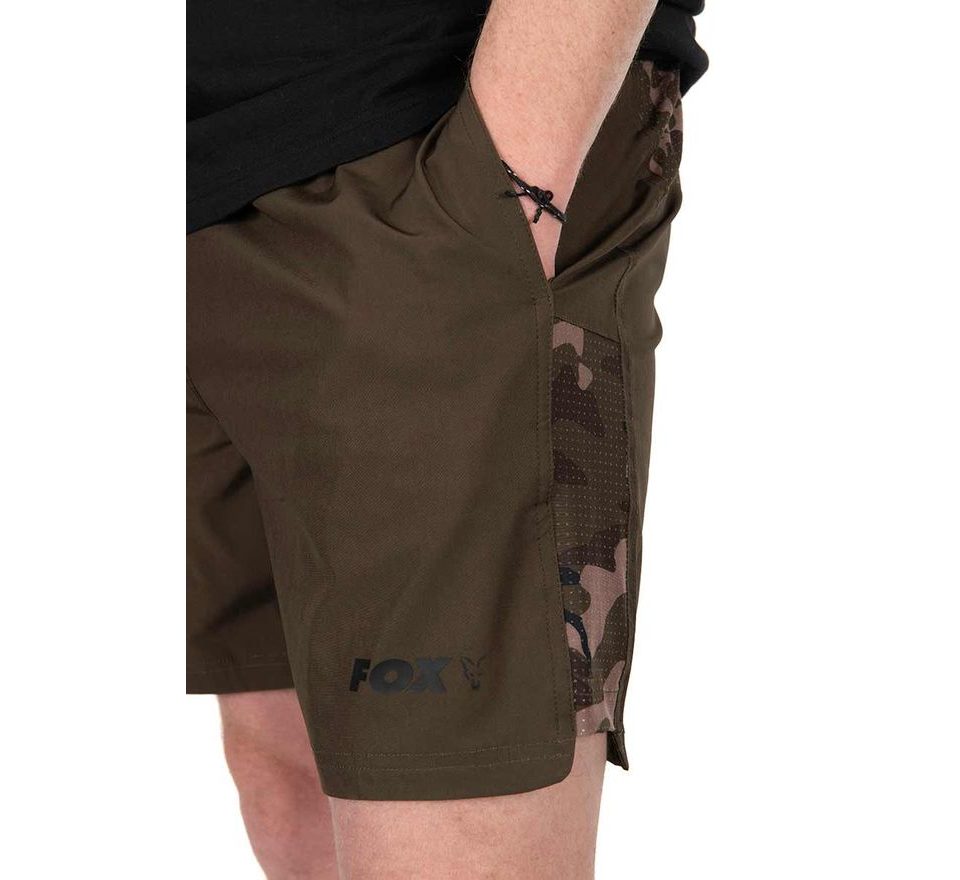 Fox Koupací kraťasy Khaki / Camo LW Swim Shorts