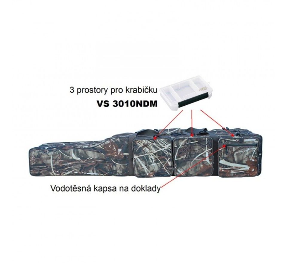 Suretti Obal na pruty dvoukomorový Camo