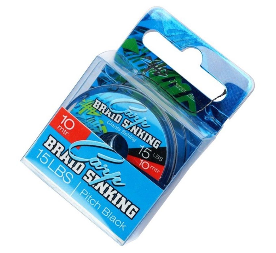 Giants Fishing Splétaná šňůra Carp Braid Sinking Pitch Black 10m