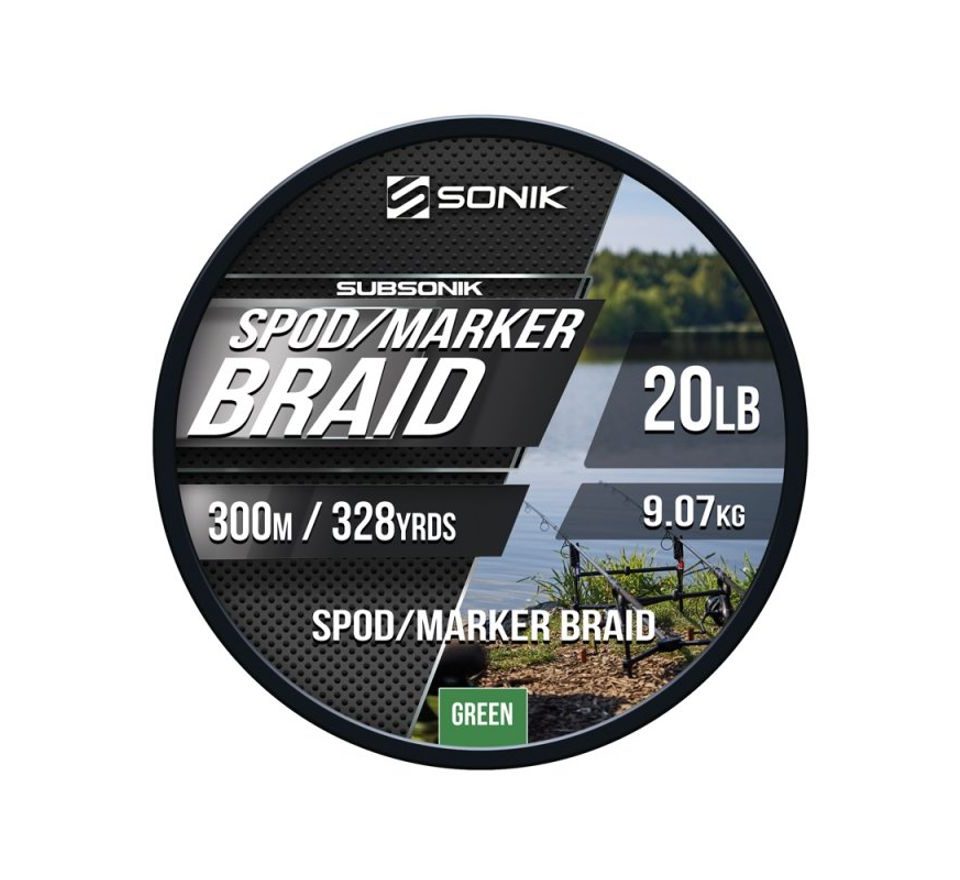 Sonik Šňůra Spod/Marker Braid 0,18mm 300m