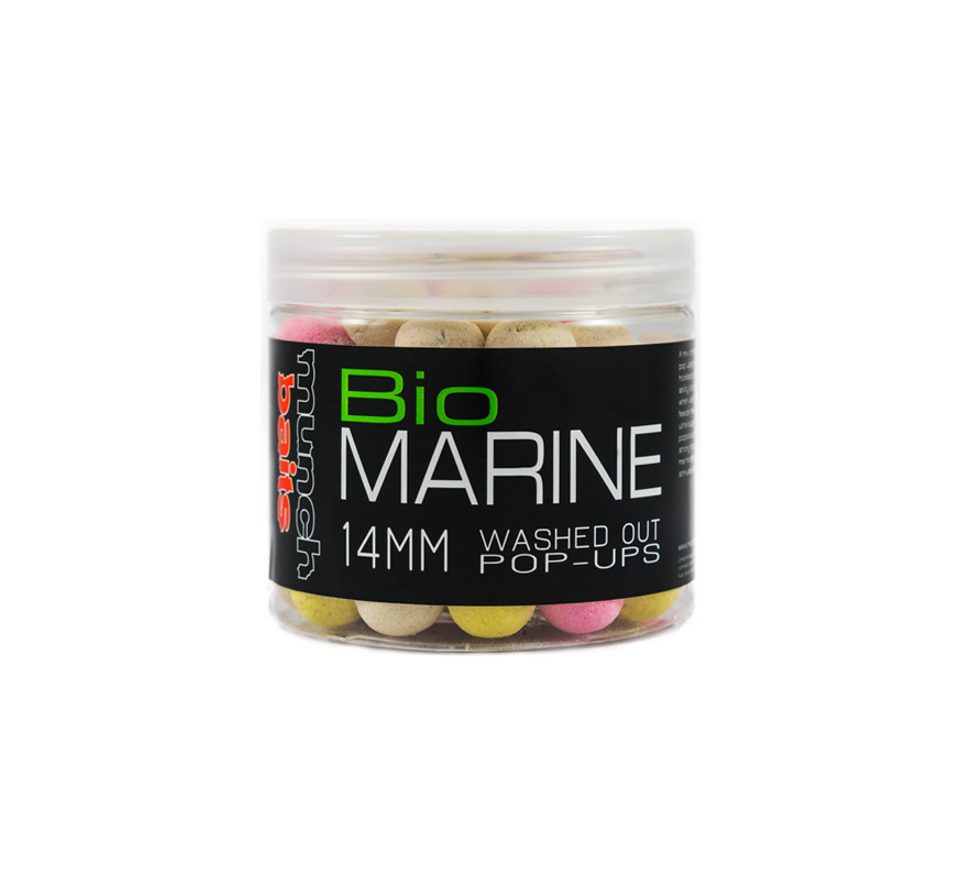 Munch Baits Plovoucí boilie Washed Out Pop-Ups Bio Marine 100g