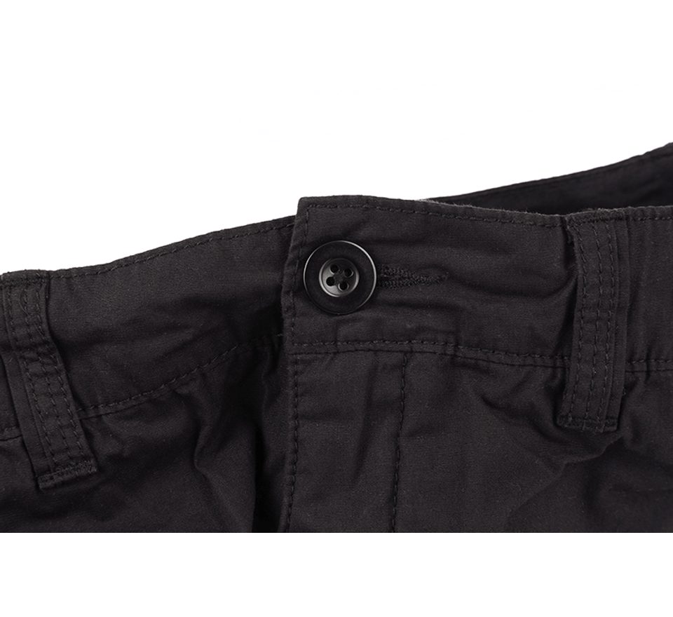 Fox Kalhoty Collection Black & Orange Combat Trousers