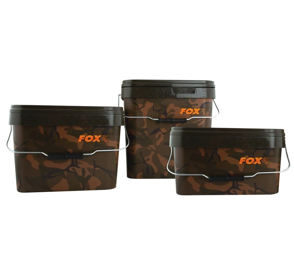 Fox Kbelík plastový Camo Square Bucket 10l