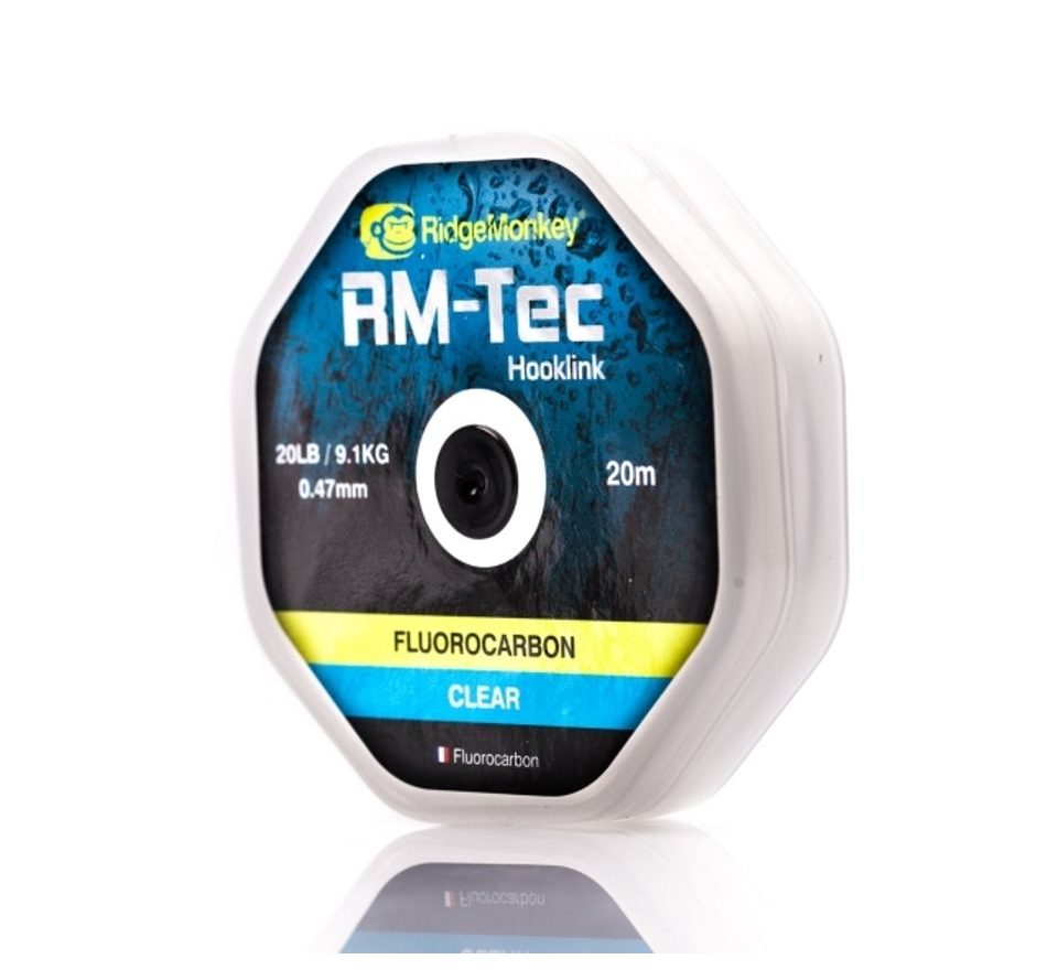 RidgeMonkey Vlasec RM-Tec Fluorocarbon čirý 20m