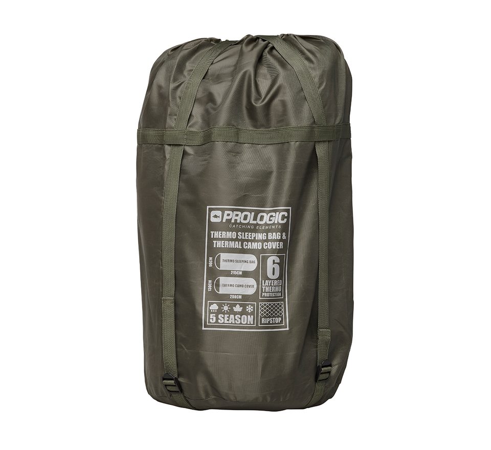 Prologic Spací pytel Element Comfort S/Bag & Thermal Camo Cover 5 Season