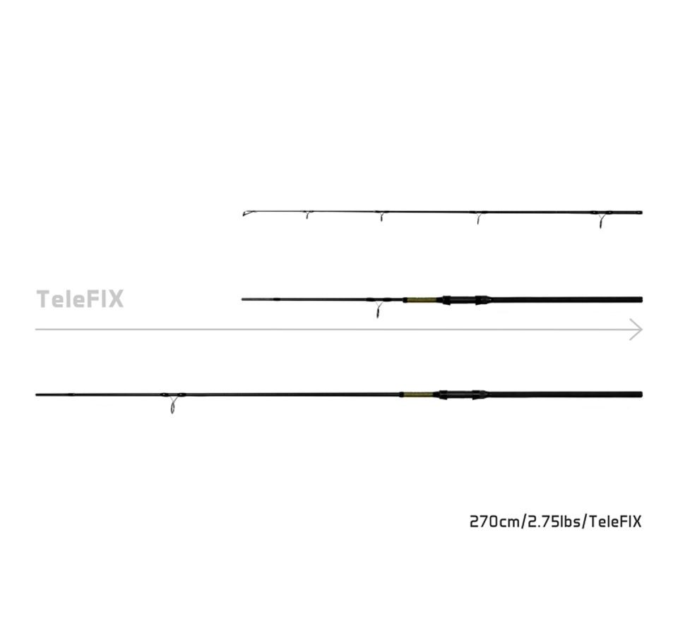 Delphin Prut Stalx 270cm 2.75lbs TeleFIX