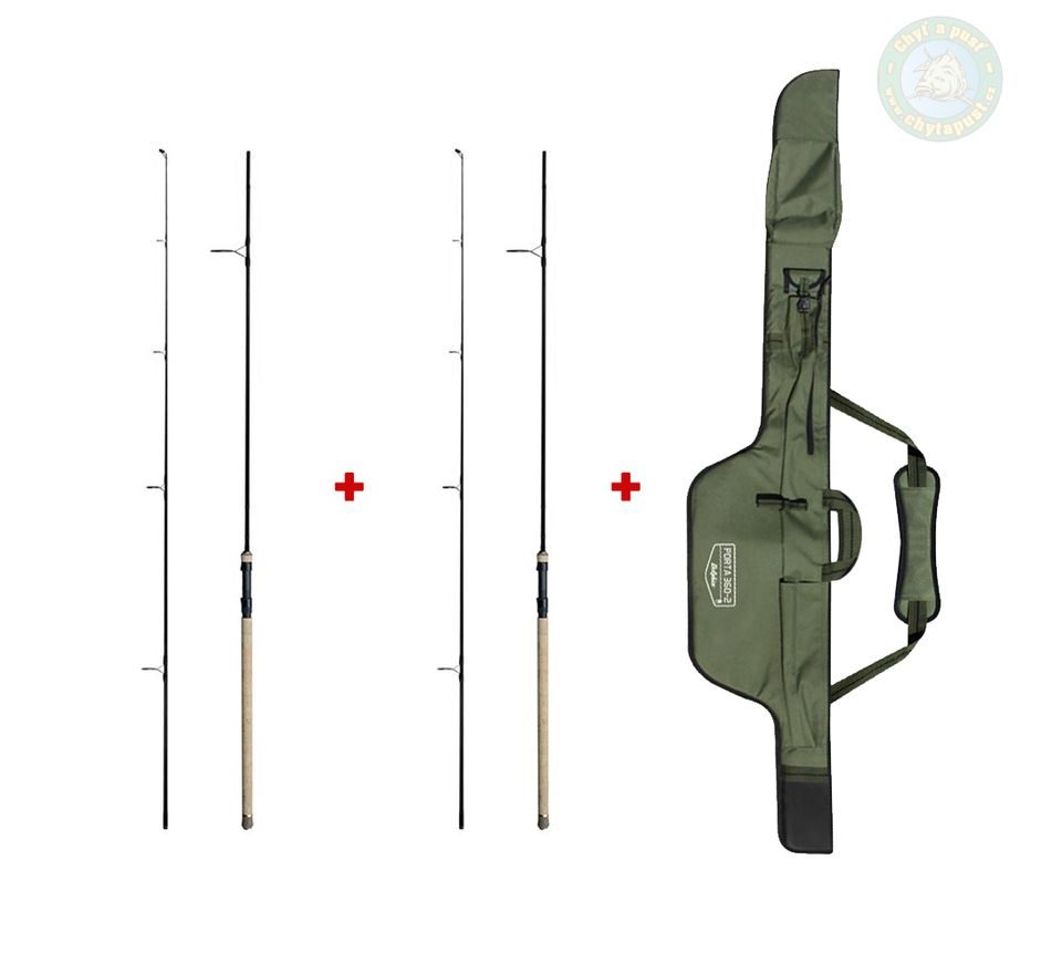 Delphin Prut Armada Carp BlackWay 3,6m 3lb 2díl Akce 1+1 + pouzdro na pruty Zdarma !