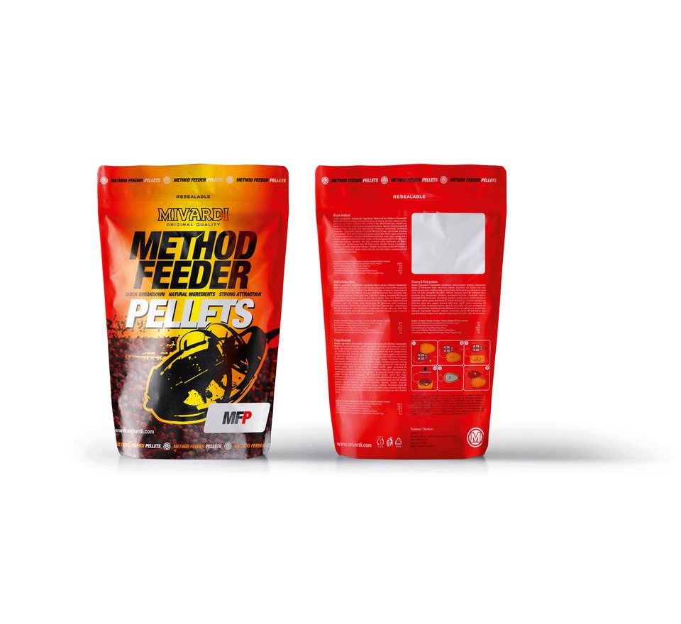 Mivardi Pelety Method pellets 750g