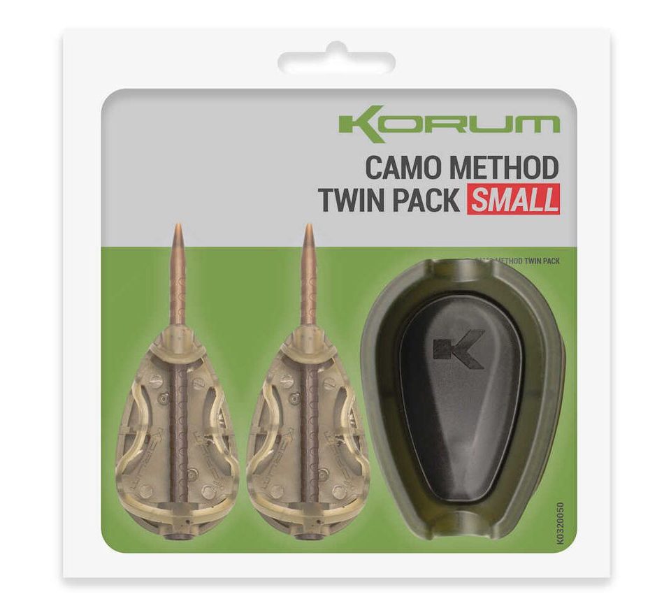 Korum Feederové krmítka Camo Method Twin Packs