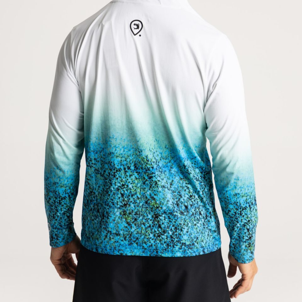 Adventer & fishing Funkční hoodie UV tričko Bluefin Trevally