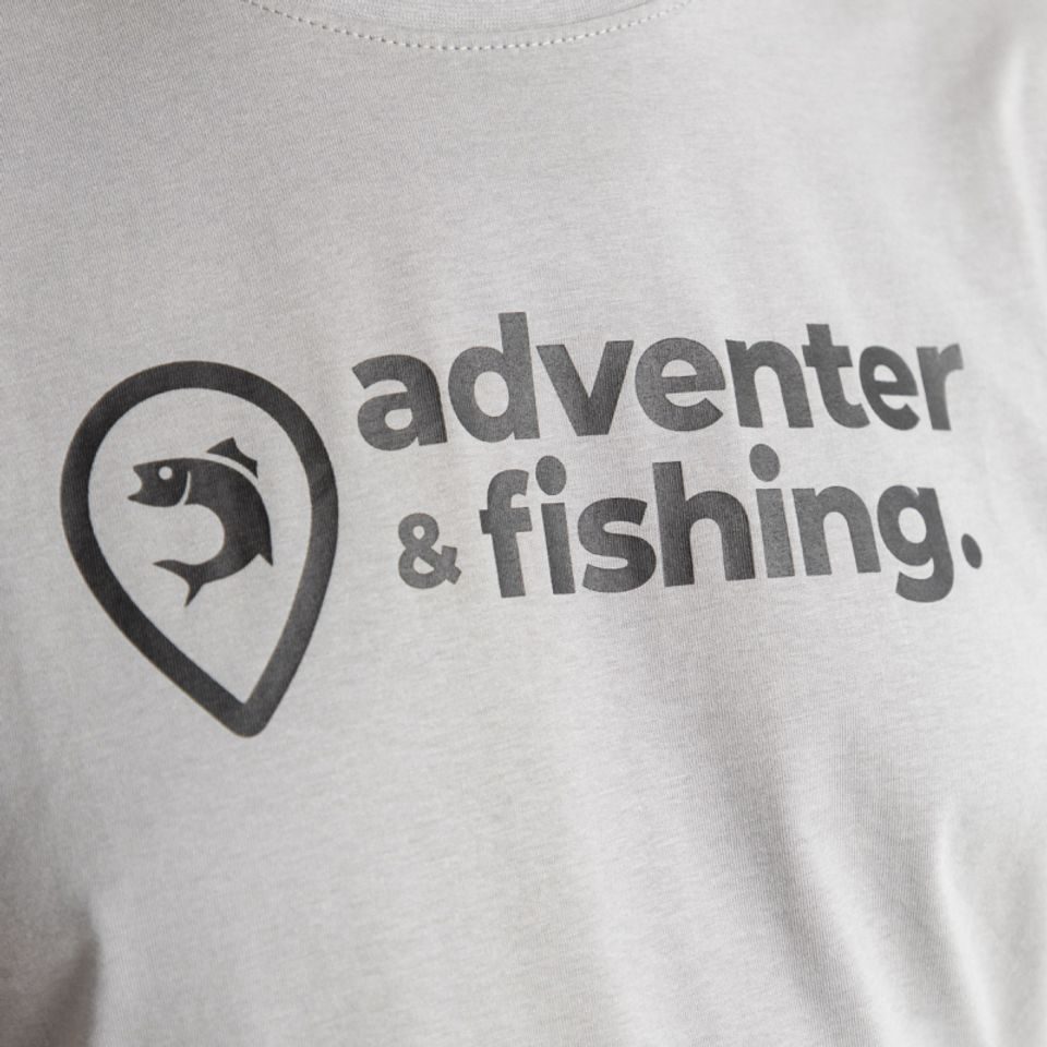 Adventer & fishing Tričko krátký rukáv Steel