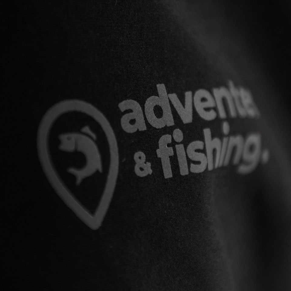 Adventer & fishing Softshellová bunda Black