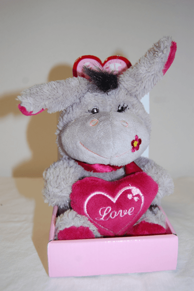 Plyšový oslík 16,5 cm