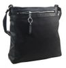 TESSRA Velká jílově hnědá crossbody dámská kabelka D5580