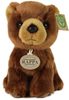 PLYŠ Medvěd hnědý 18cm sedící