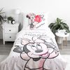 Povlečení Minnie White 140x200, 70x90 cm
