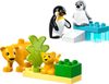 LEGO DUPLO Rodinky divokých zvířat: Tučňáci a lvi 10442 STAVEBNICE