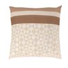 Povlak na polštář krep RHOMBIC béžový