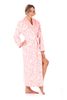 Dámský Župan s Límcem Flora růžová perla 25 56 3053