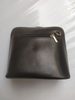 Kožená malá dámská crossbody kabelka černá KK-1702