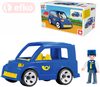 IGRÁČEK MultiGO Pošťák set poštovní auto s figurkou STAVEBNICE