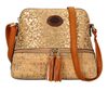 Crossbody dámská kabelka v korkovém designu T8297 typ 15