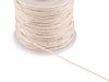 Šňůra bavlněná Ø0,6 mm voskovaná