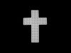 4 bílá křížek